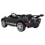 Elektrické autíčko Ford GT - dvojmiestne, čierne